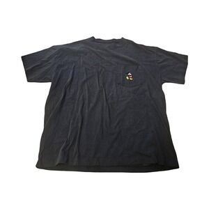 Vintage United Colors of Benetton Mickey Mouse Pocket T-Shirt‎ Black XL USA Made